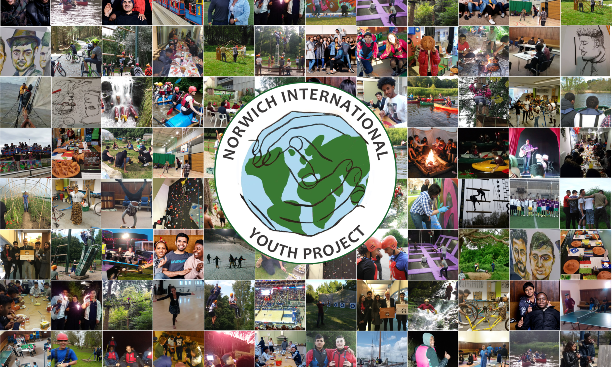 Norwich International Youth Project logo