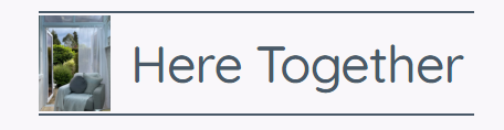 Here Together Counselling and Therapy logo